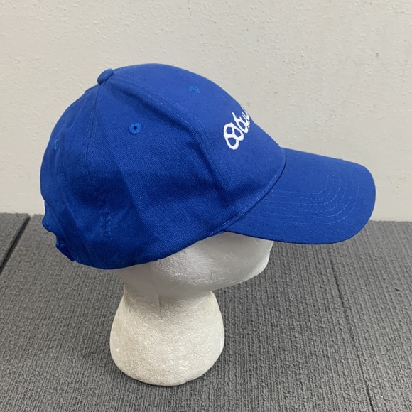 Pretzels Inc Baseball Hat Unisex OSFA Blue White Strapback Cap - Picture 8 of 13